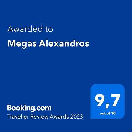 Megas Alexandros Hotel Paralía Kültér fotó